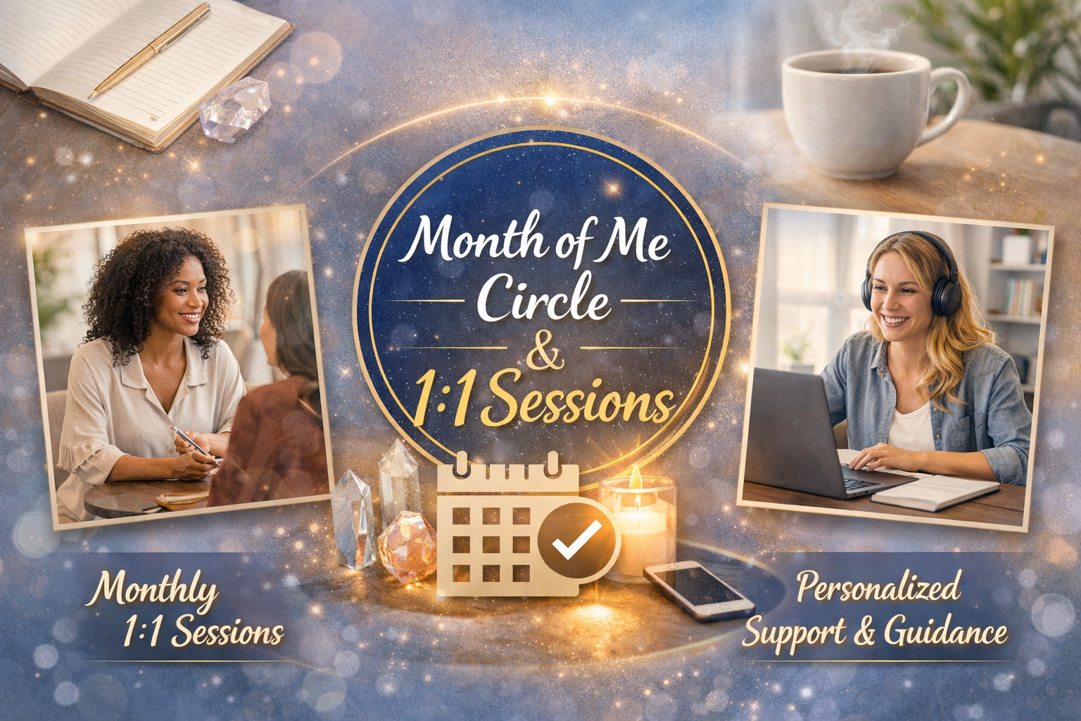 Month of Me Support Circle + Individual Coaching